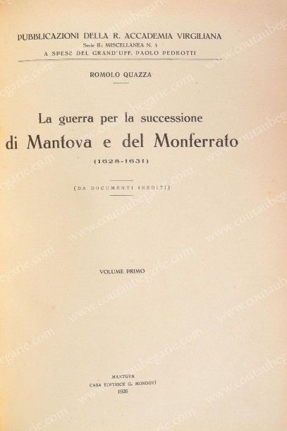 null [GUERRE DE SUCCESSION]. La guerra per la successione di Mantova e del Monferrato...