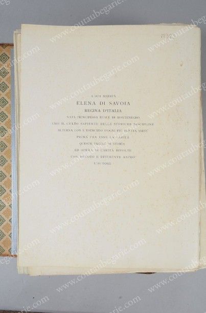 null [CLASSIQUE]. Lot de 2 ouvrages: MENOTTI (Mario). I Borgia Storia e Iconografia,...