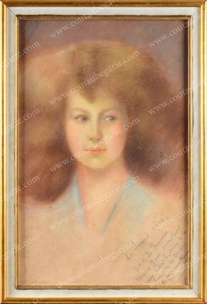 CARAMAN-CHIMAIN, princesse Ghislaine (1865-1955) Portrait de la princesse Marie-José...