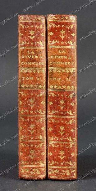 DANTE ALIGHIERI La Divina Commedia, publié à Paris, chez Marcello Prault, 1768, 2...