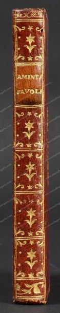 Torquato Tasso Aminta Favola Boscareccia, publié à Paris, chez Marcello Prault, 1768,...