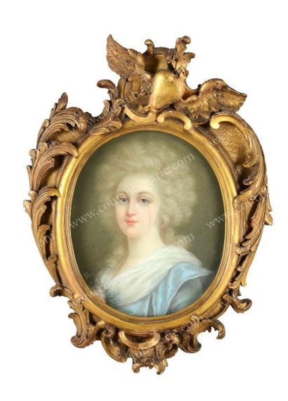 ECOLE francais du XIXe siecle. D'apres Francois Dumont (1751-1831) Portrait de Madame...