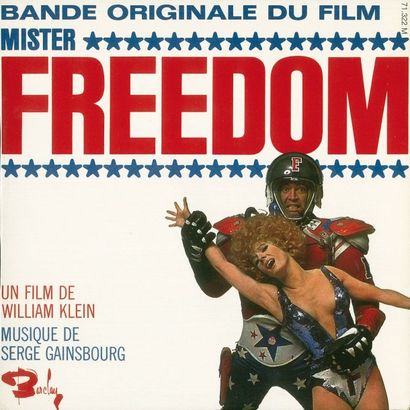 Gainsbourg, Serge 45T. «Freedom» bande originale du film de William Klein. Rarissisme...