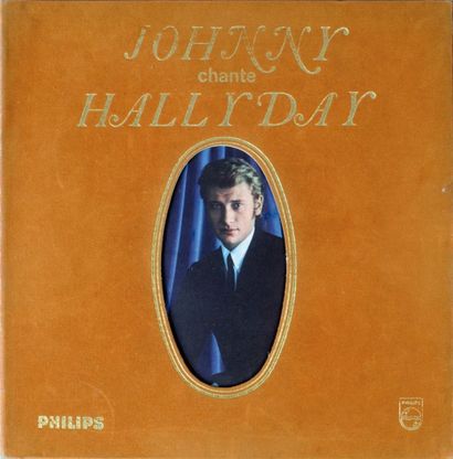 Hallyday, Johnny 33T. Johnny chante Hallyday (Pochette dite «en velours»). Pressage...