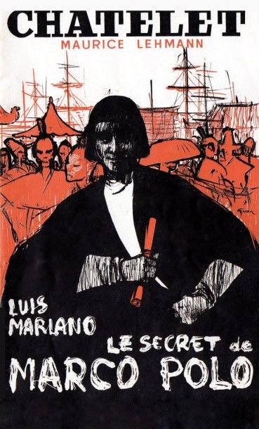 null Mariano, Luis Le Secret de Marco Polo L'un des 11 hauts de costumes du spectacle...