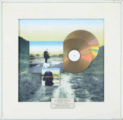 Pagny, Florent Double disque d'Or pour l'album «Rester vrai». Certifié par le SNEP...