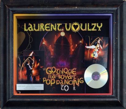 Voulzy, Laurent DVD de platine pour «Le gothique flamboyant. Pop dancing tour». Certifié...