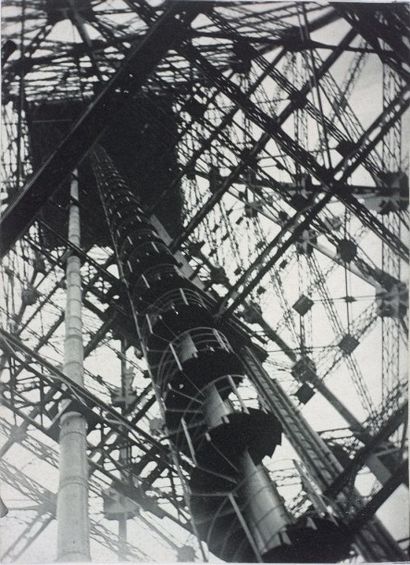 null Guy Béart et ses escaliers de la Tour Eiffel Two Eiffel Tower Staircase sections...