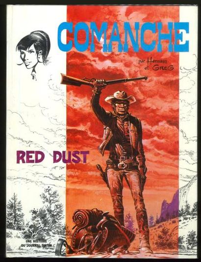 HERMANN Comanche 01. Red Dust. Edition originale Lombard à l'état de neuf