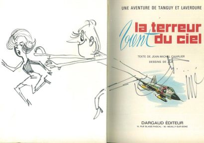 JIJÉ/UDERZO Tanguy et Laverdure 16. La terreur vient du ciel 1971. Edition originale....