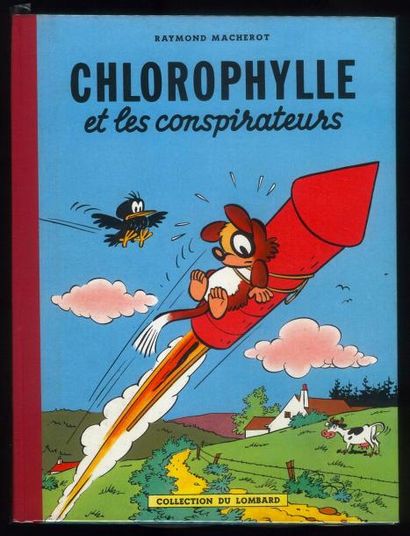 MACHEROT Chlorophylle 2. Chlorophylle et les conspirateurs. Edition originale Lombard....