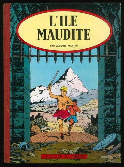 MARTIN ALIX 03. L'île maudite. Edition originale. Dernier titre au dos: Le puits...