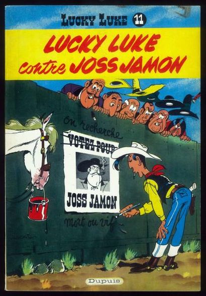 MORRIS LUCKY LUKE 11. Lucky Luke contre Joss Jamon. Edition originale française à...
