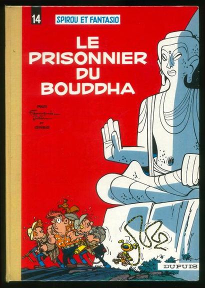 FRANQUIN SPIROU 14. LE PRISONNIER DU BOUDDHA. Edition originale 1960. Album en très...