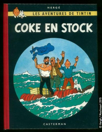 HERGÉ TINTIN 19. Coke en stock. B24. Edition originale belge. DL 3° trimestre 1958...