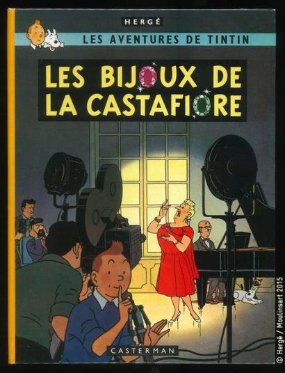 HERGÉ TINTIN 21. LES BIJOUX DE LA CASTAFIORE. Edition originale belge (B34). Album...