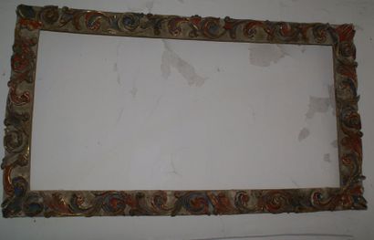 Cadre rectangulaire, Italie, XVIIIe siècle,...