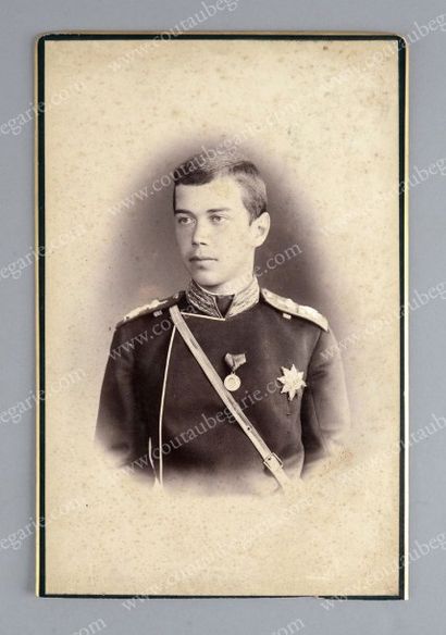 null NICOLAS ALEXANDROVITCH, grand-duc et tsarévitch de Russie (1868-1918). Portrait...