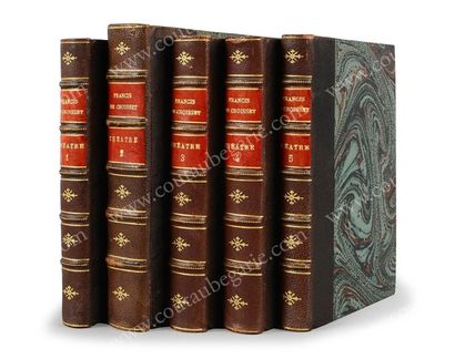 null CROISSET de Francis, Théâtre, Ernest Flammarion, Paris, (sans date), en 5 volumes,...