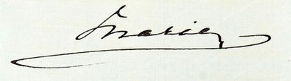 null MARIA FEODOROVNA, impératrice de Russie (1847-1928). Lettre autographe signée...