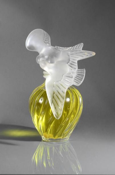 Nina RICCI «L'Air du Temps» - (1948) Important flacon publicitaire décoratif en cristal...
