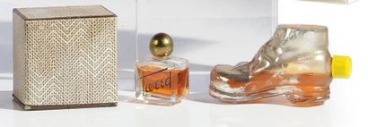Divers Parfumeurs - (années 1950) Intéressant lot composé d'un flacon fantaisie en...