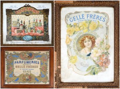 Gellé Frères - (années 1880-1910) Présentés dans le cadre d'origine (quelques petits...