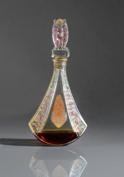 Les Fontaines Parfumées de Grasse - «Parfum Exquis» - (années 1920) Rarissime flacon...