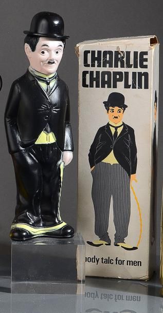 Grossmith «Charlie Chaplin» - (années 1970) Flacon en résine moulée thermoformée...