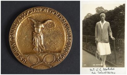 null Médaille commémorative éditée par l'U.S.L.T.A pour son jubilé (1881-1931) offerte...