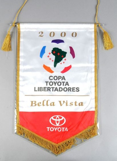 null Fanion officiel de la Copa Libertadores 2000 remportée par le Boca Juniors qui...