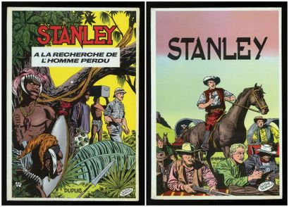 HUBINON STANLEY 01 ET 02. Stanley et A la recherche de l'homme perdu. Les deux albums...