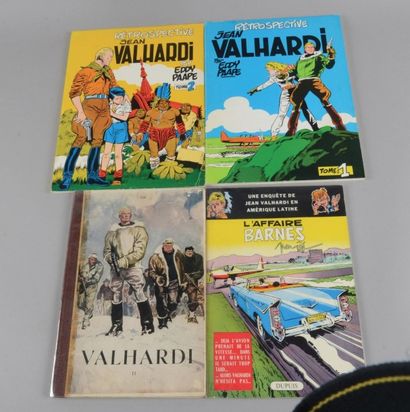 JIJE VALHARDI. 4 albums en éditions originales. Valhardi, tome 2 (TTBE), L'affaire...