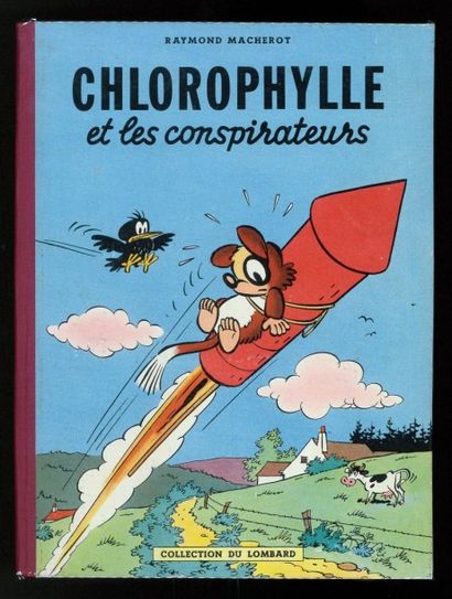 MACHEROT CHLOROPHYLLE ET LES CONSPIRATEURS. Edition originale. Magnifique exemplaire...