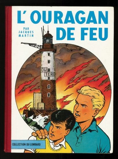 MARTIN LEFRANC 02. L'ouragan de feu. Edition originale belge. Album à l'état proche...