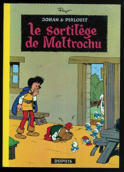 PEYO JOHAN 13. LE SORTILÈGE DE MALTROCHU. Edition originale à l'état de neuf.
