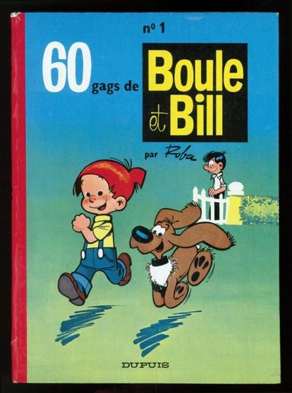 ROBA Boule et Bill 01. Edition originale Dupuis. Exemplaire en très bon état général,...