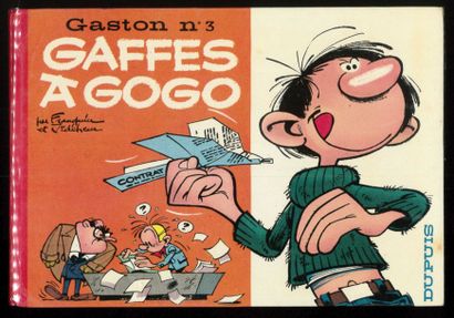 FRANQUIN GASTON 05. Les gaffes d'un gars gonflé. Edition originale à l'italienne...