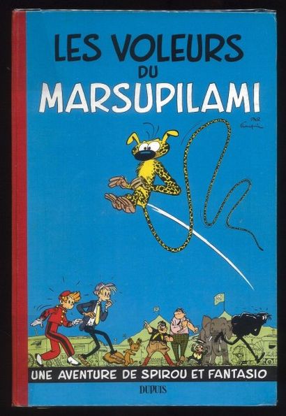 FRANQUIN SPIROU 05. Les Voleurs du marsupilami, édition originale belge de 1954....