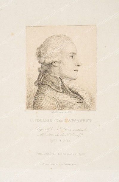 COCHON DE L'APPARENT Charles (1750-1815) 
Membre de la Convention, Ministre de la...