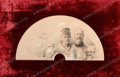 null Alphonse, prince de Bavière (1862-1933) et la princesse Louise d'Orléans (1869-1952)....