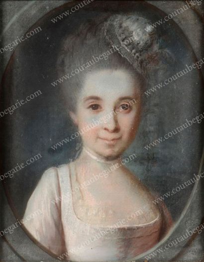 BERREIN. 
Portrait de Mademoiselle Suzanne Fleuriau de Bellevue, épouse du Baron...