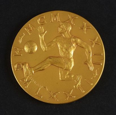 null Médaille commémorative du 40e anniversaire de la création de la Fédération Française...