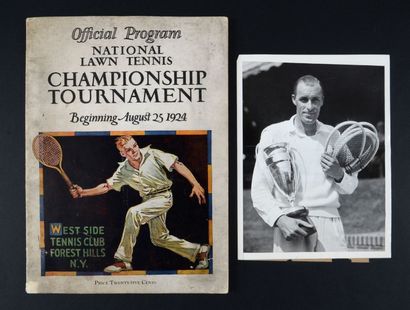 null Rare programme officiel du Championnat National des états-Unis 1924 remporté...