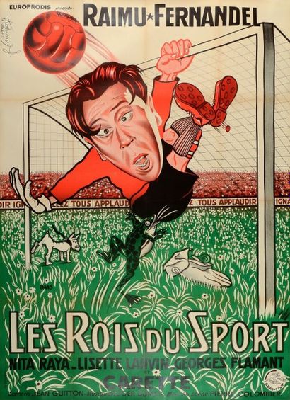 Affiche du film «Les Rois du Sport» en 1937...