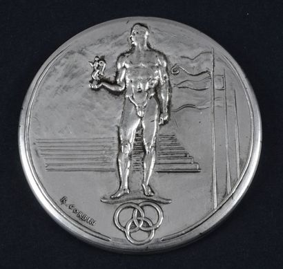 null 1924. Paris. Medaille offerte par la Direction Générale de l'Education Physique...