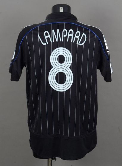 null Maillot de Franck Lampard n°8 avec Chelsea lors de la saison 2006-2007 de Champions'...