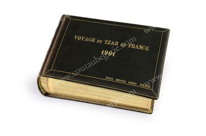 null VISITE DE L'EMPEREUR NICOLAS II EN FRANCE DU 18 AU 21 SEPTEMBRE 1901. 
Album...