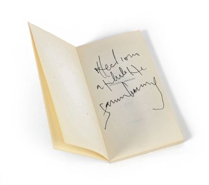 Serge GAINSBOURG 
EVGUÉNIE SOKOLOV PAR SERGE GAINSBOURG.
(Dédicace et autographe)...