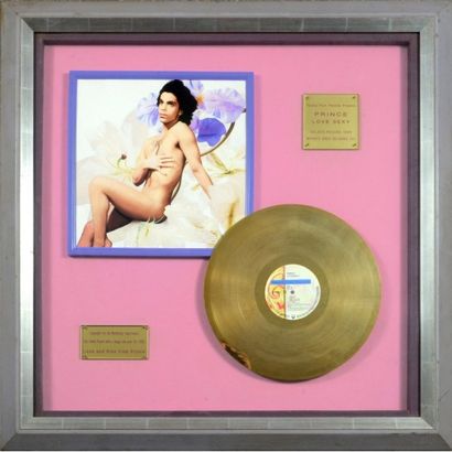 null PRINCE.
DISQUE D'OR EDITEUR (WARNER) POUR L'ALBUM LOVE SEXY.
EDITOR'S GOLDEN...